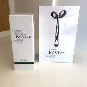 NEW RéVive Contouring Massage Roller & Moisturizing Renewal Hydrogel